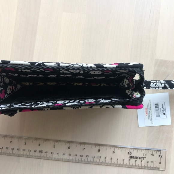 New Vera Bradley Disney Parks Mickey Meets Birdie Zip Wristlet Wallet - Picture 8 of 10